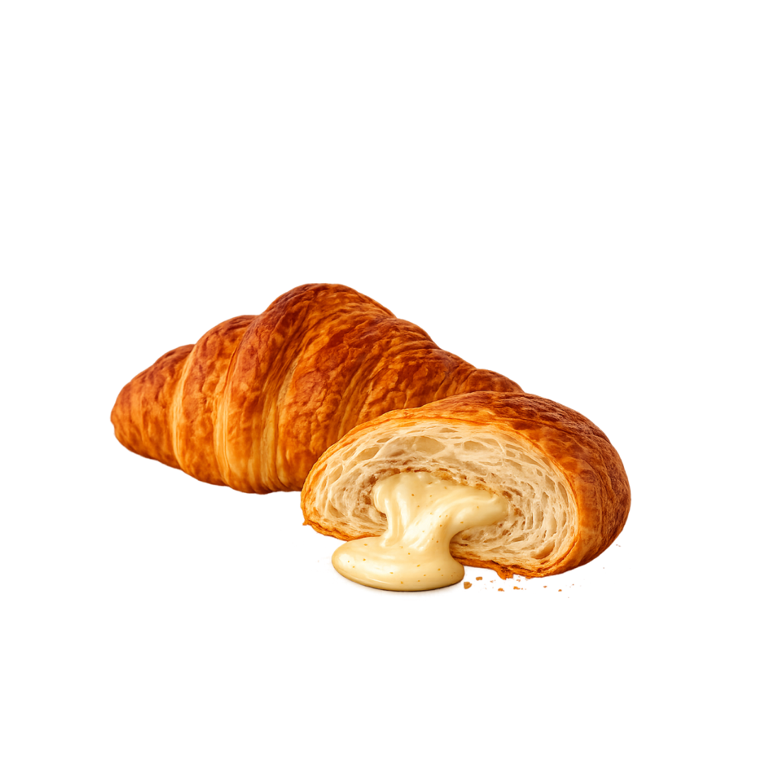 Croissant with Cream